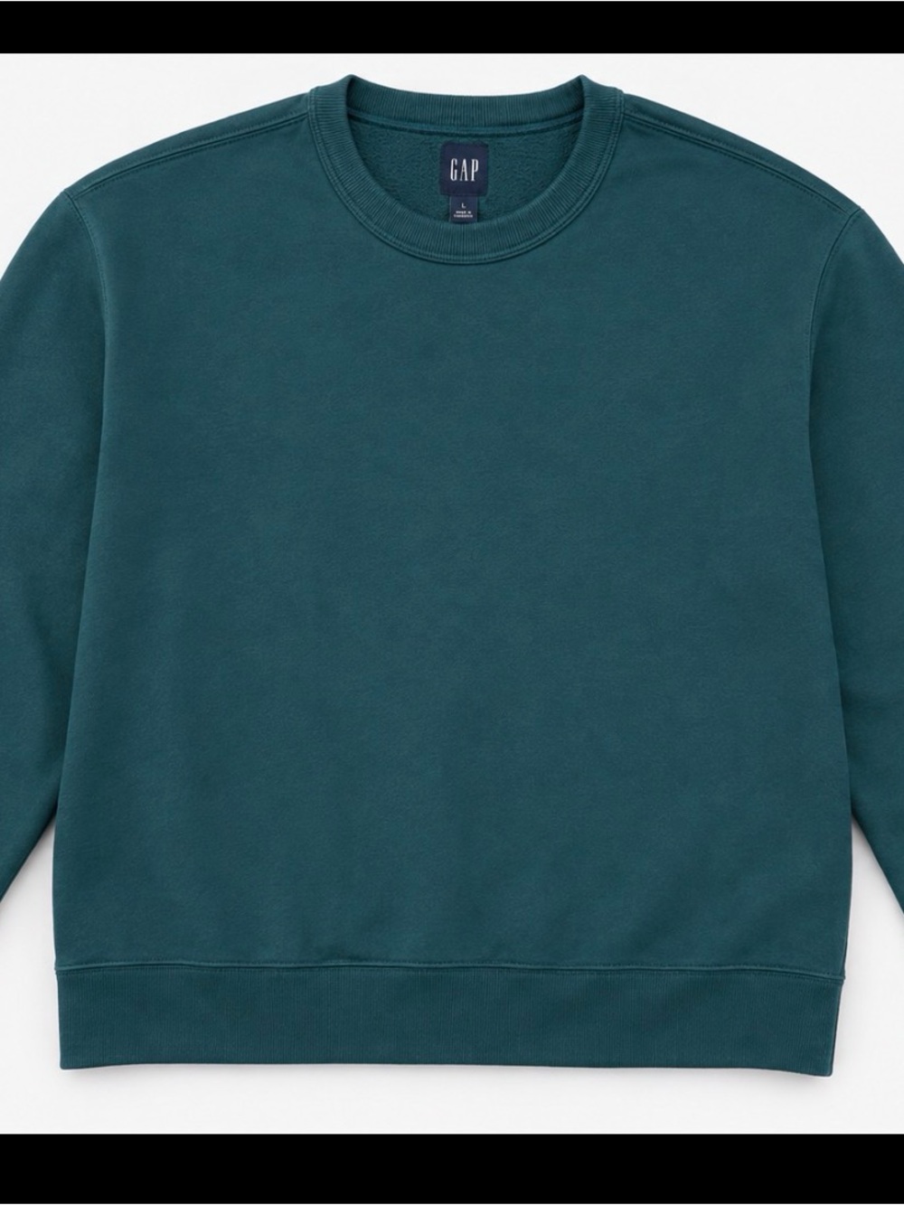 GAP  Women’s Crewneck Sweater in Deep Teal